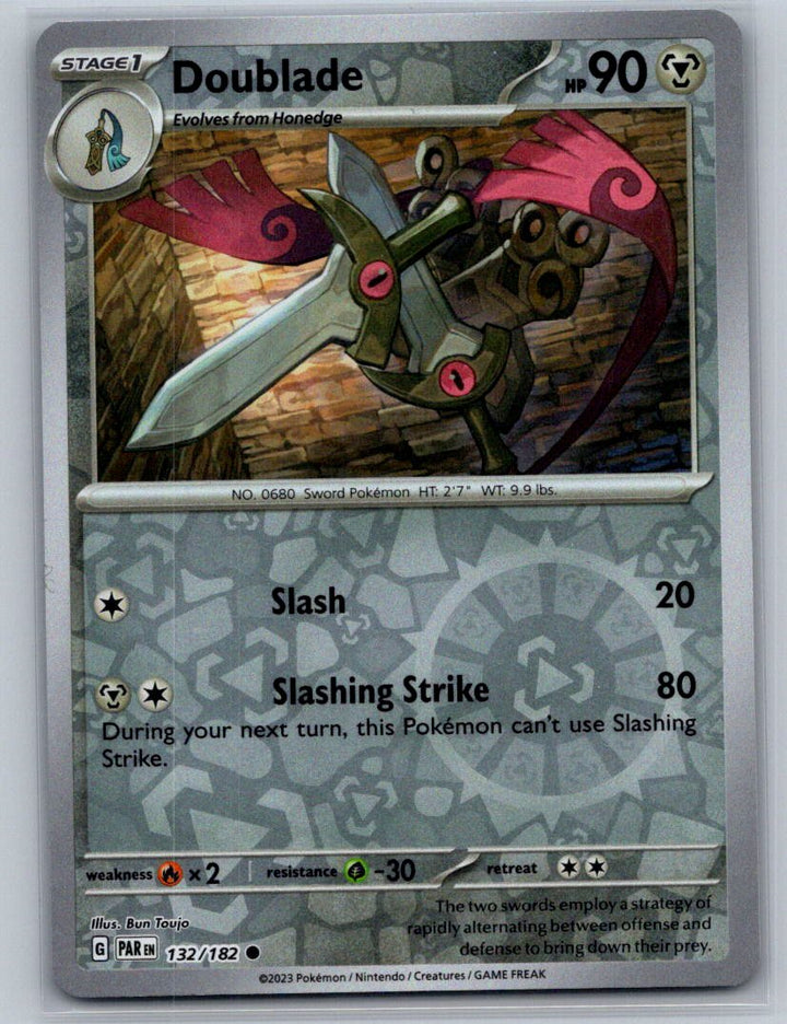 Doublade - Reverse Holo Common SV04: Paradox Rift 132/182 NM