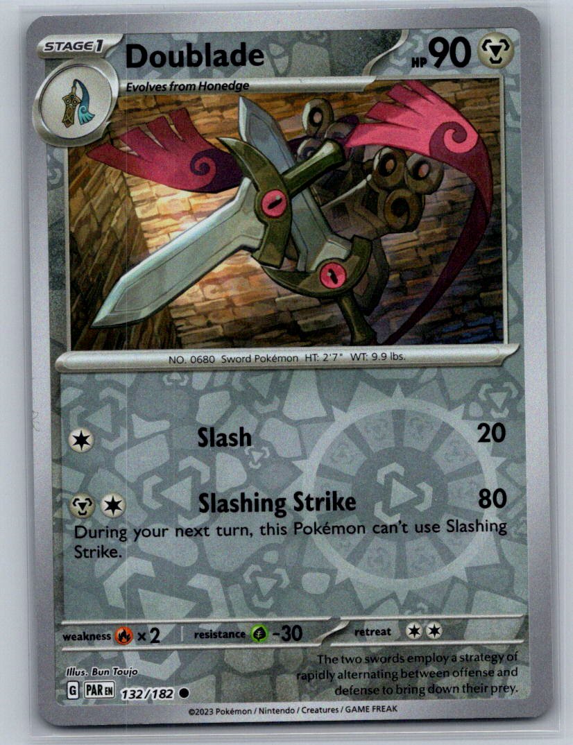 Doublade - Reverse Holo Common SV04: Paradox Rift 132/182 NM