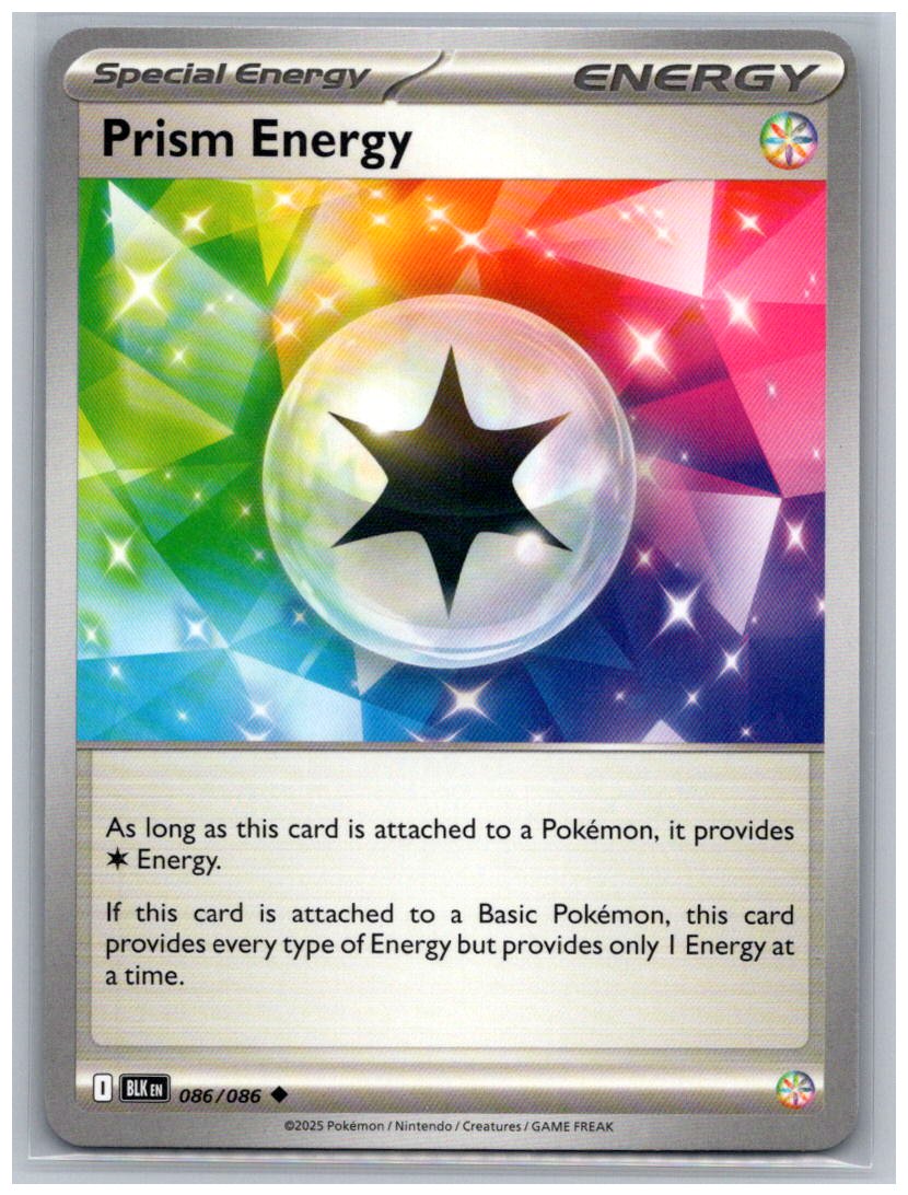 Prism Energy Uncommon SV: Black Bolt 086/086 NM