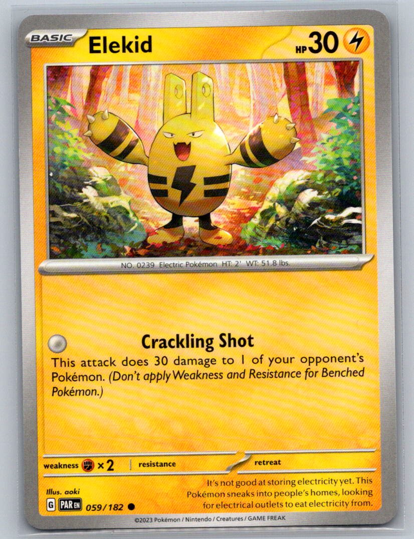 Elekid Common SV04: Paradox Rift 059/182 NM