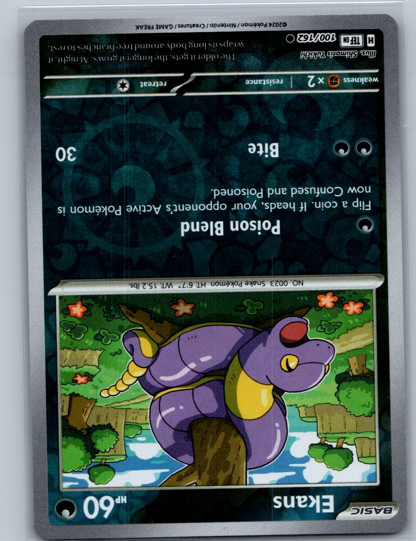 Ekans Reverse Holo Common SV05: Temporal Forces 100/162 NM