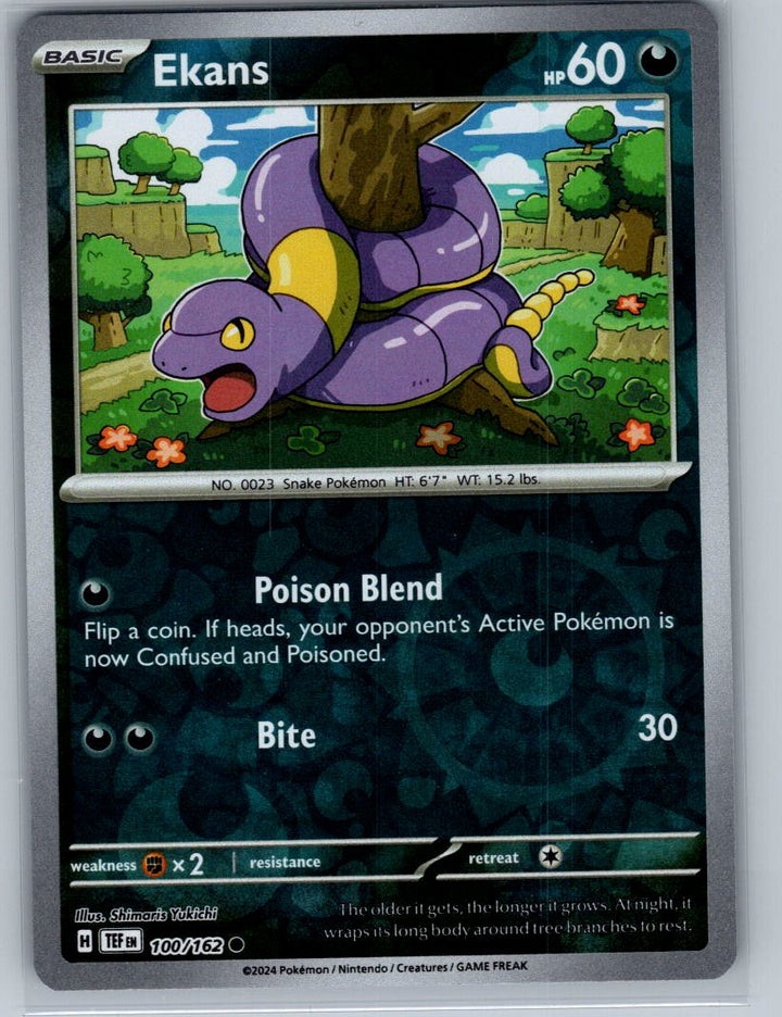 Ekans Reverse Holo Common SV05: Temporal Forces 100/162 NM