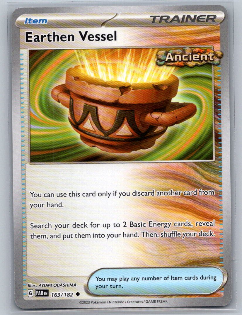 Earthen Vessel Reverse Holo Uncommon SV04: Paradox Rift 163/182 NM