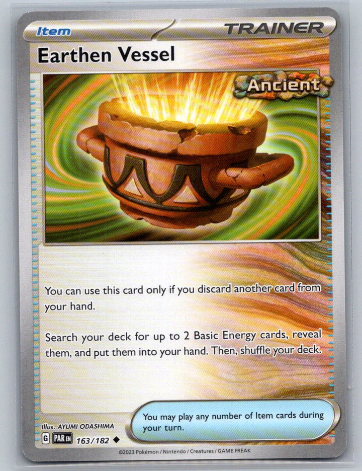 Earthen Vessel Reverse Holo Uncommon SV04: Paradox Rift 163/182 NM