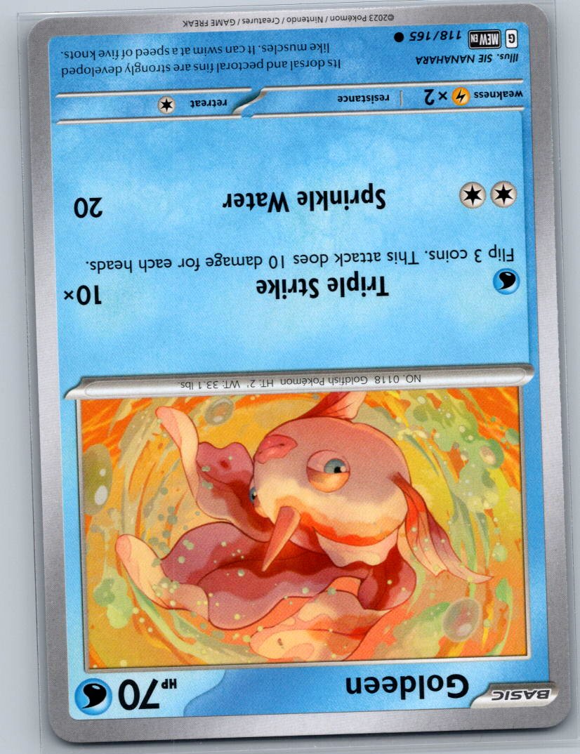 Goldeen Common SV: Scarlet & Violet 151 118/165 NM