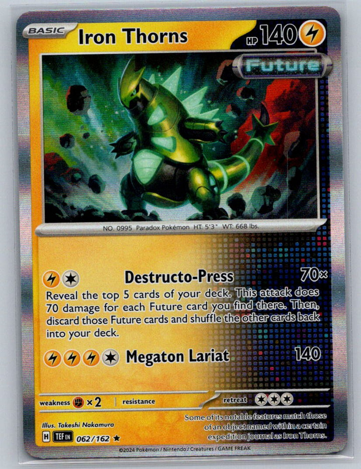 Iron Thorns Rare Deck Exclusives 062/162 NM