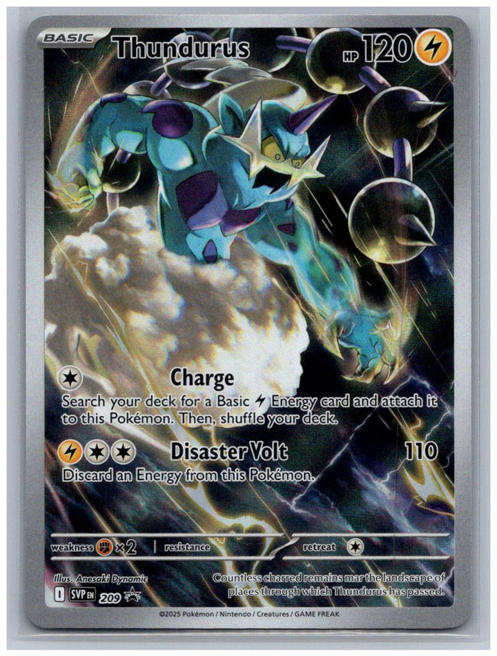 Thundurus Holo Promo SV: Scarlet & Violet Promo Cards 209 NM