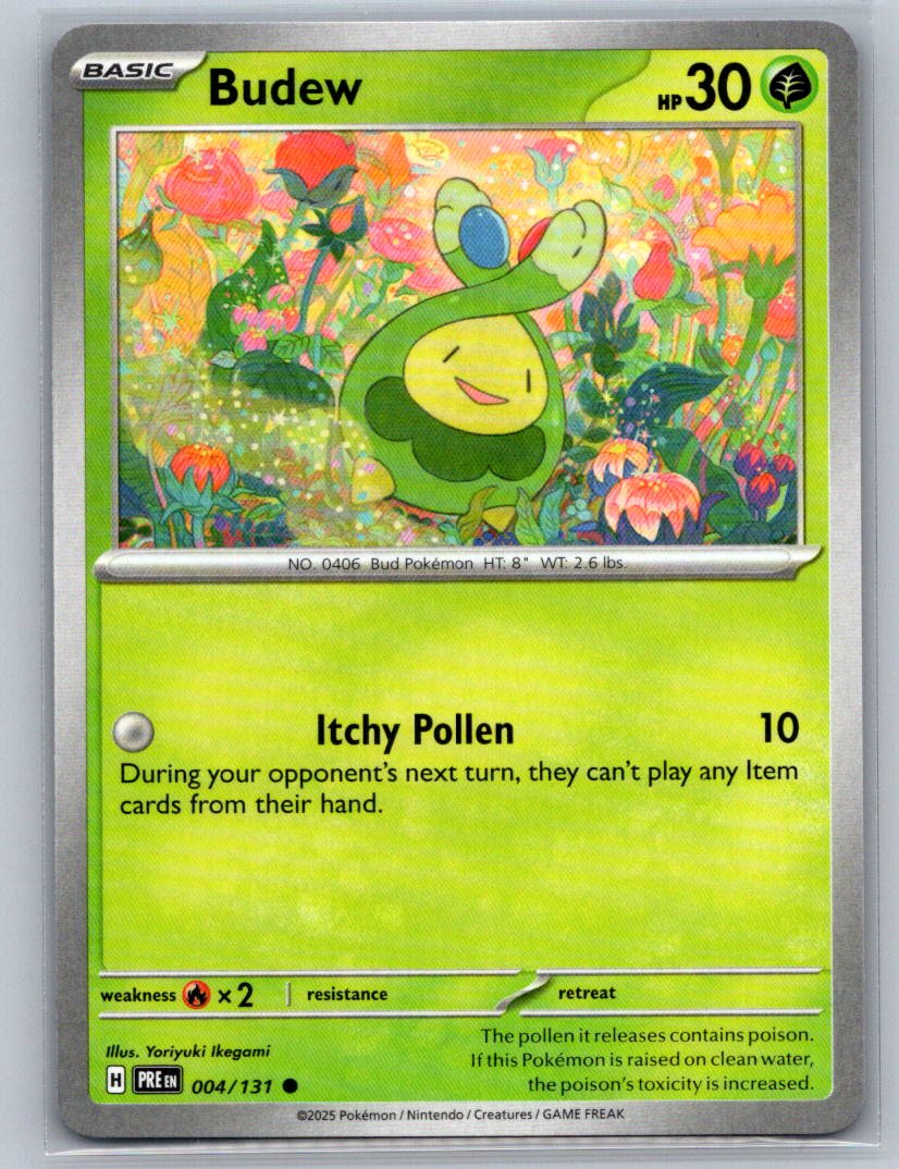 Budew Common SV: Prismatic Evolutions 004/131 NM