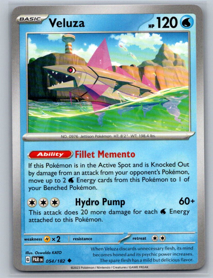 Veluza Uncommon SV04: Paradox Rift 054/182 NM