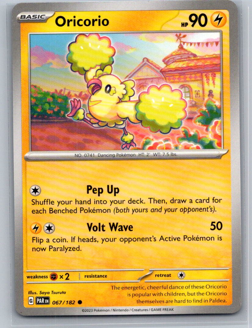 Oricorio Common SV04: Paradox Rift 067/182 NM