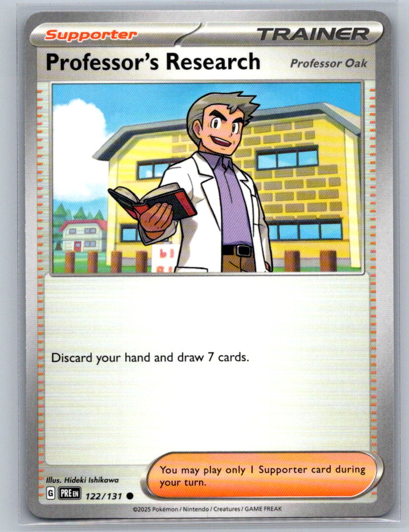 Professor's Research [Professor Oak] Common SV: Prismatic Evolutions 122/131 NM