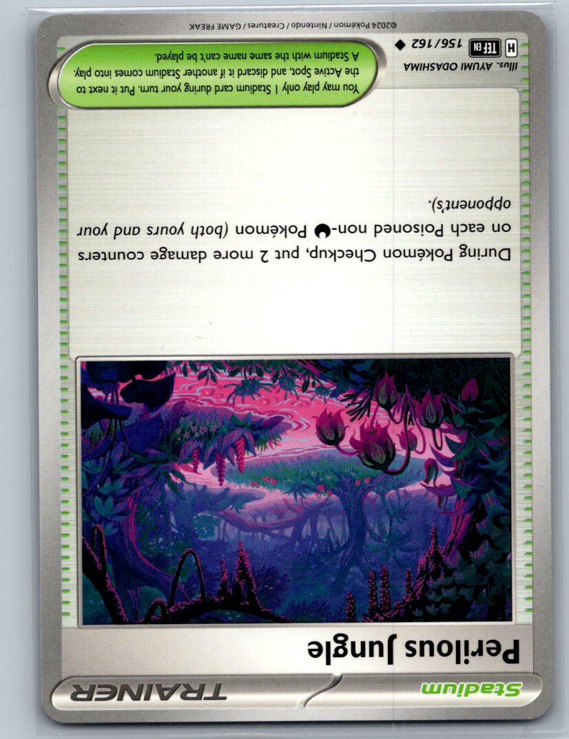 Perilous Jungle Uncommon SV05: Temporal Forces 156/162 NM