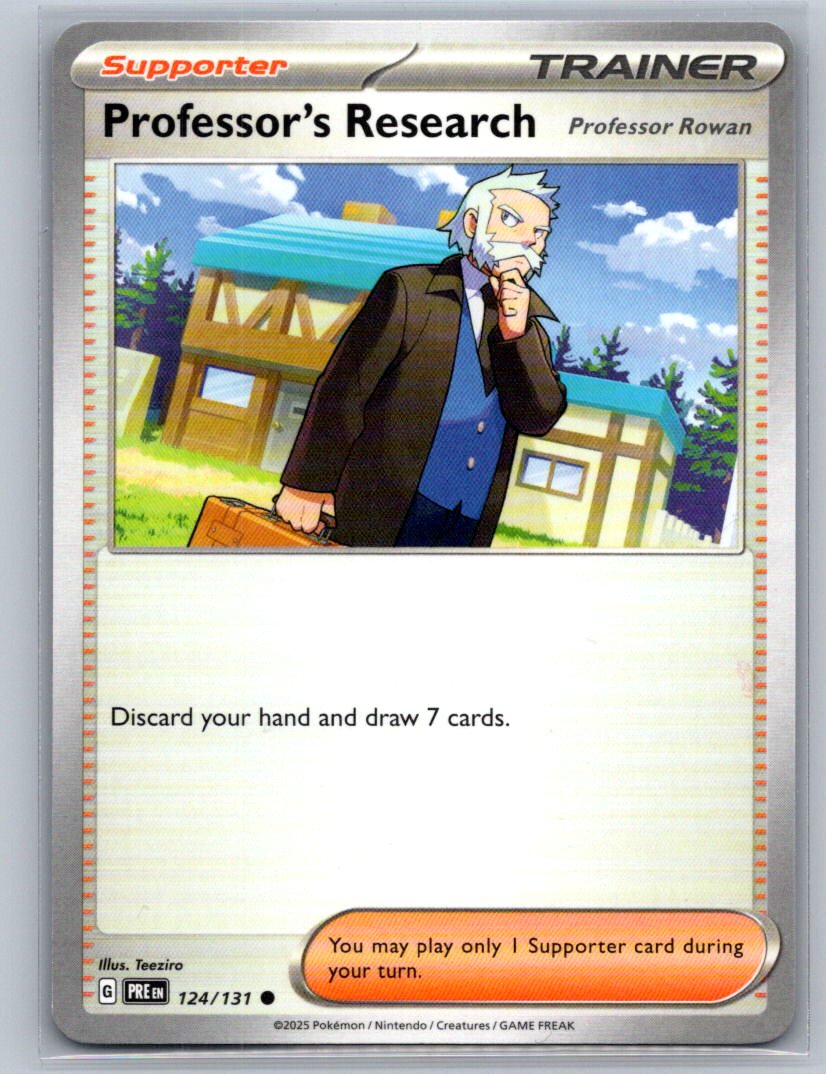 Professor's Research Common SV: Prismatic Evolutions 124/131 NM