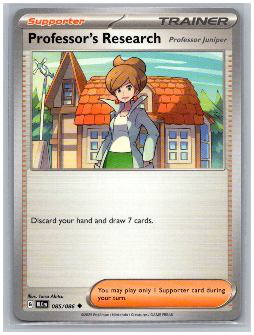 Professor's Research Uncommon SV: Black Bolt 085/086 NM