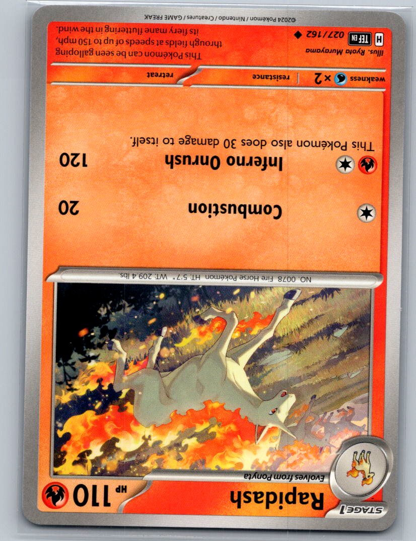 Rapidash Uncommon SV05: Temporal Forces 027/162 NM