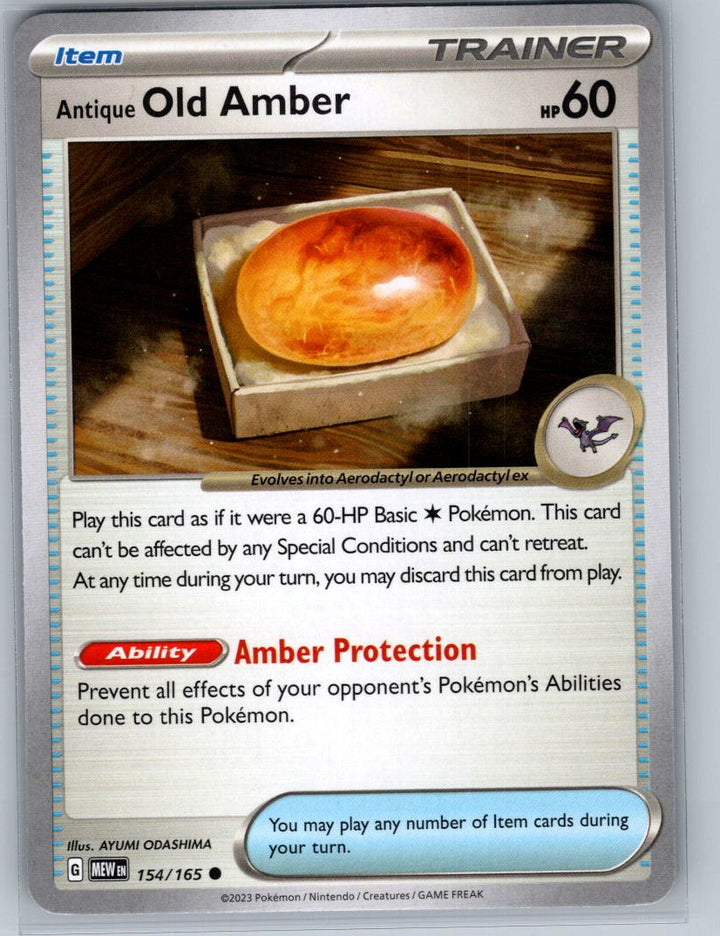 Antique Old Amber Common SV: Scarlet & Violet 151 154/165 NM