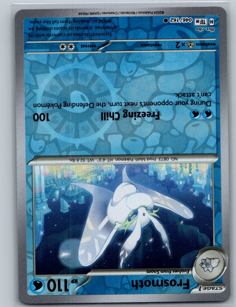 Frosmoth Reverse Holo Common SV05: Temporal Forces 046/162 NM