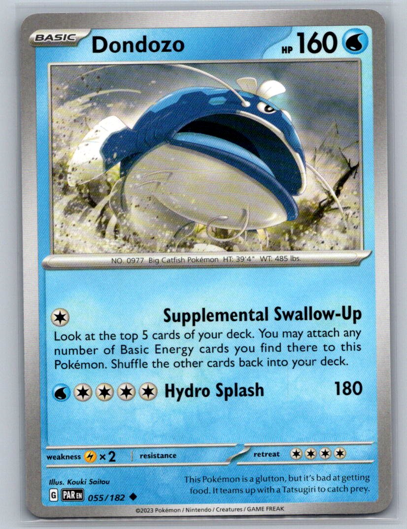 Dondozo Uncommon SV04: Paradox Rift 055/182 NM