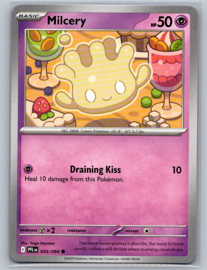 Milcery Common ME02: Phantasmal Flames 043/094 NM