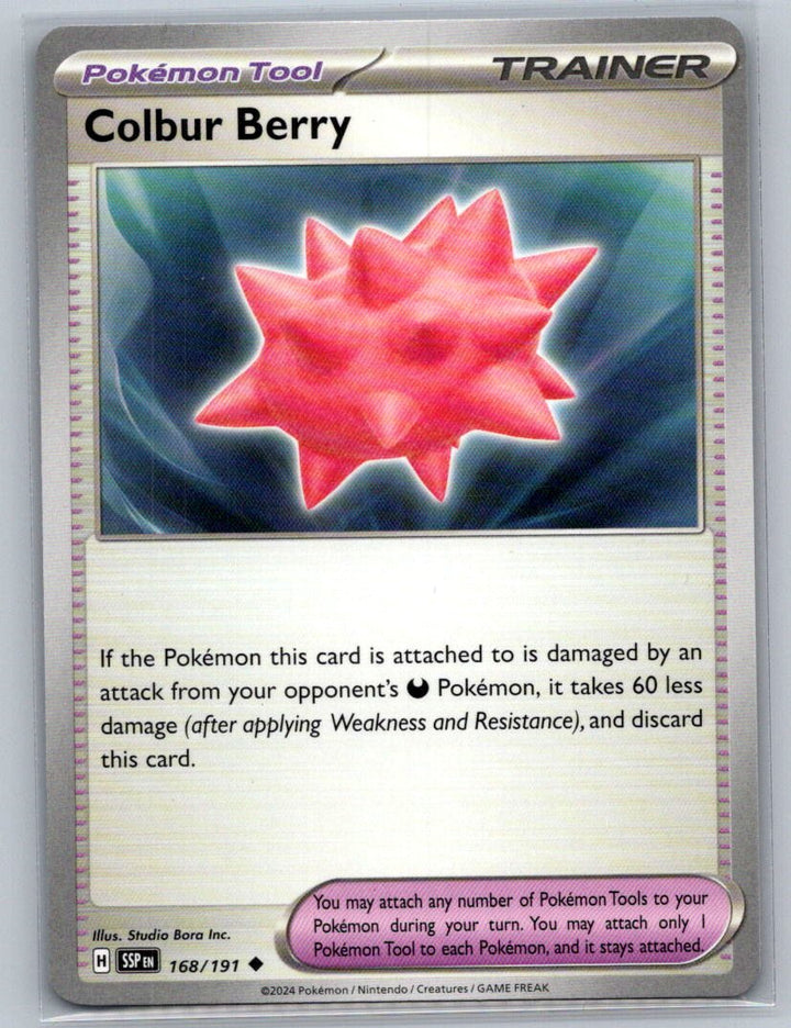 Colbur Berry Uncommon SV08: Surging Sparks 168/191 NM