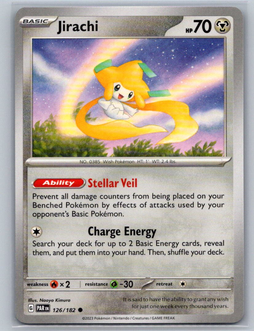 Jirachi Common SV04: Paradox Rift 126/182 NM