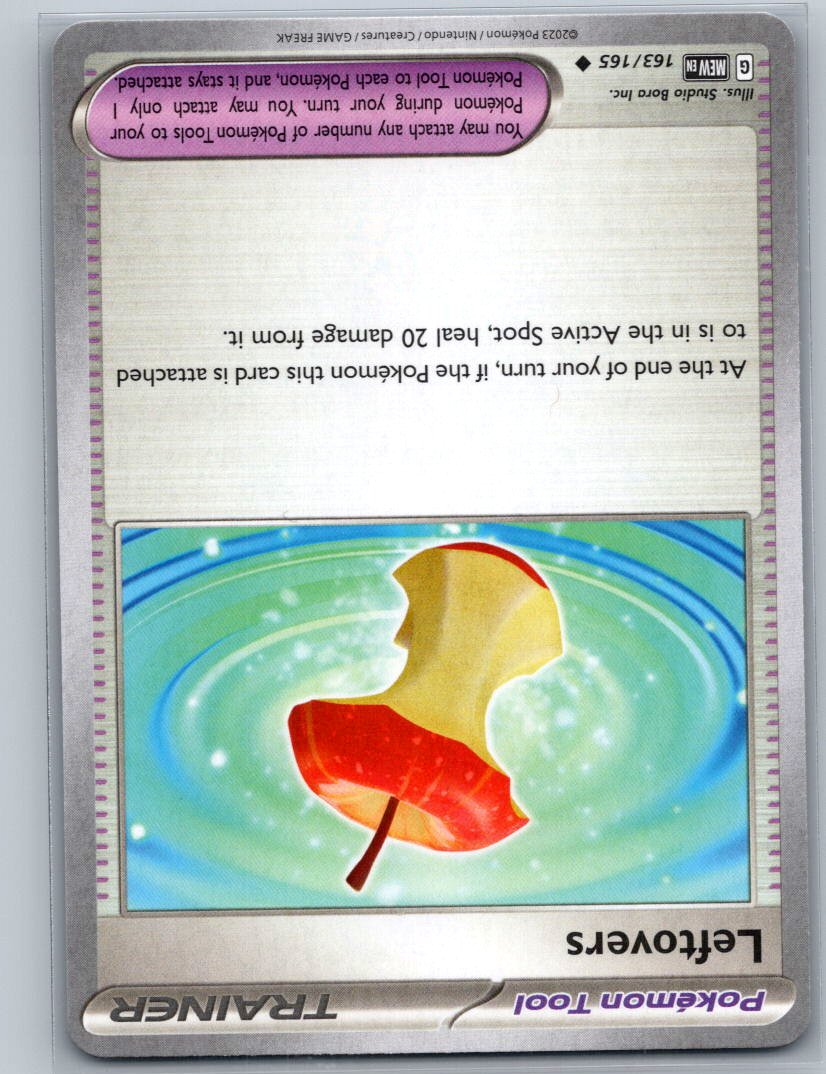 Leftovers Uncommon SV: Scarlet & Violet 151 163/165 NM