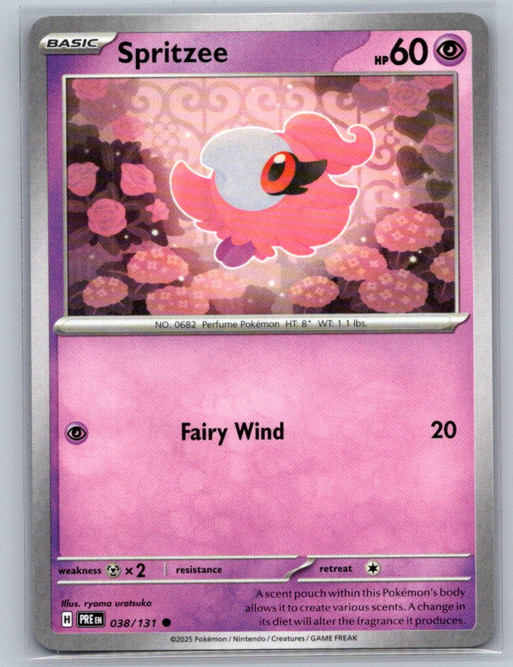 Spritzee Common SV: Prismatic Evolutions 038/131 NM