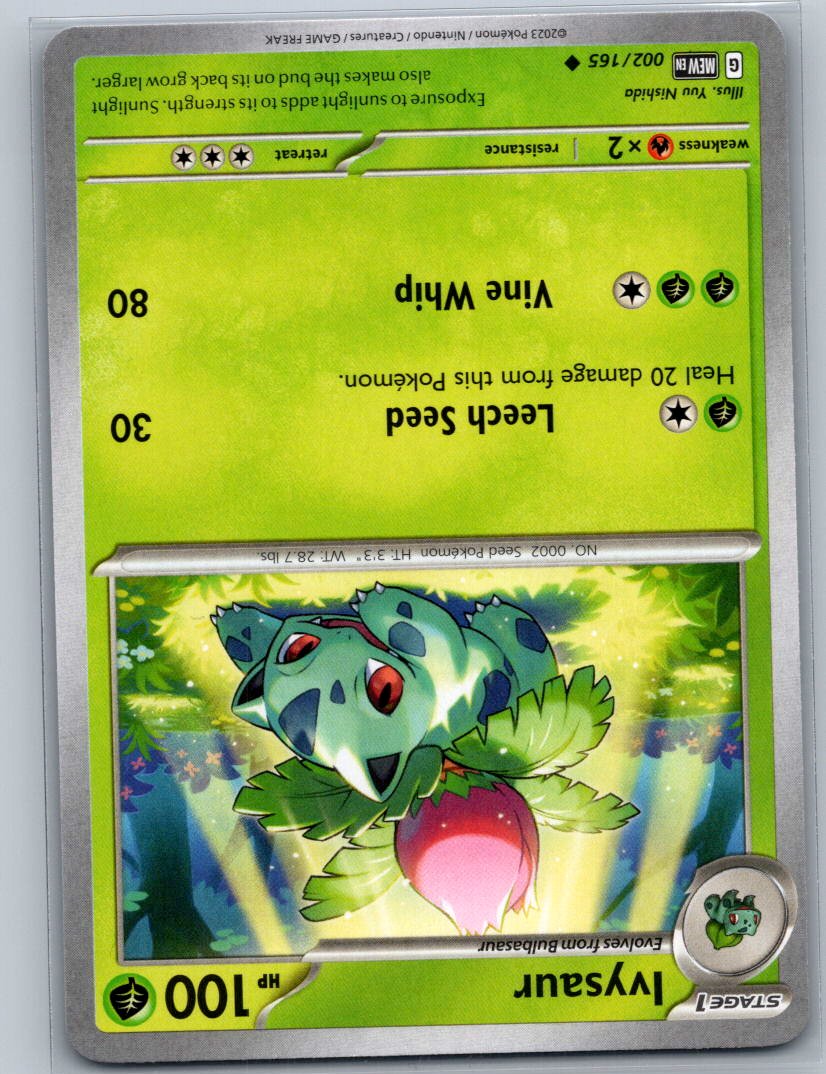 Ivysaur - Uncommon SV: Scarlet & Violet 151 002/165 NM