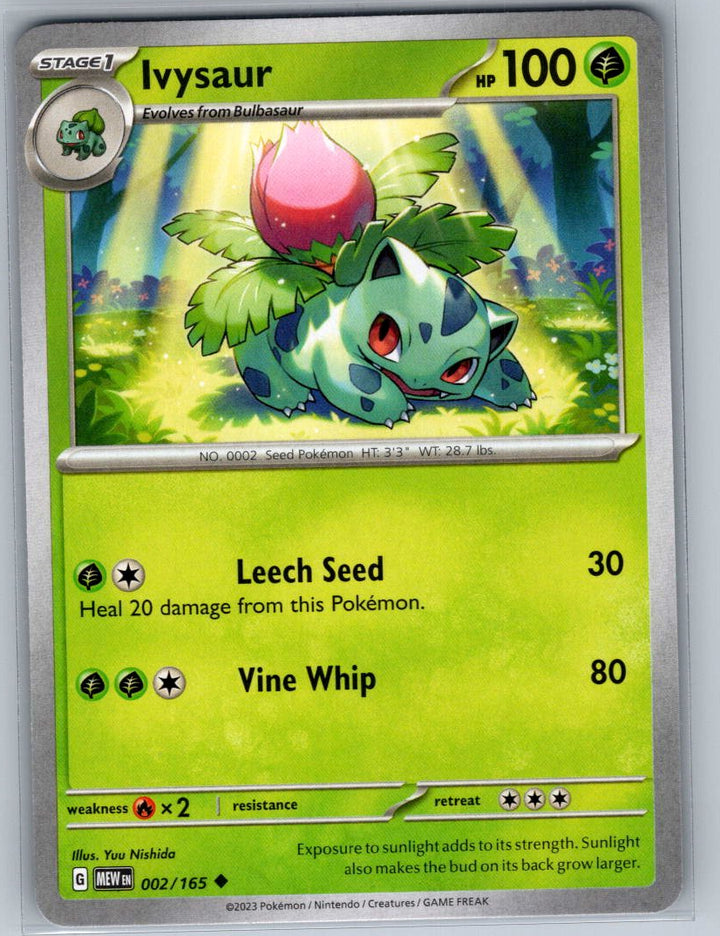 Ivysaur - Uncommon SV: Scarlet & Violet 151 002/165 NM
