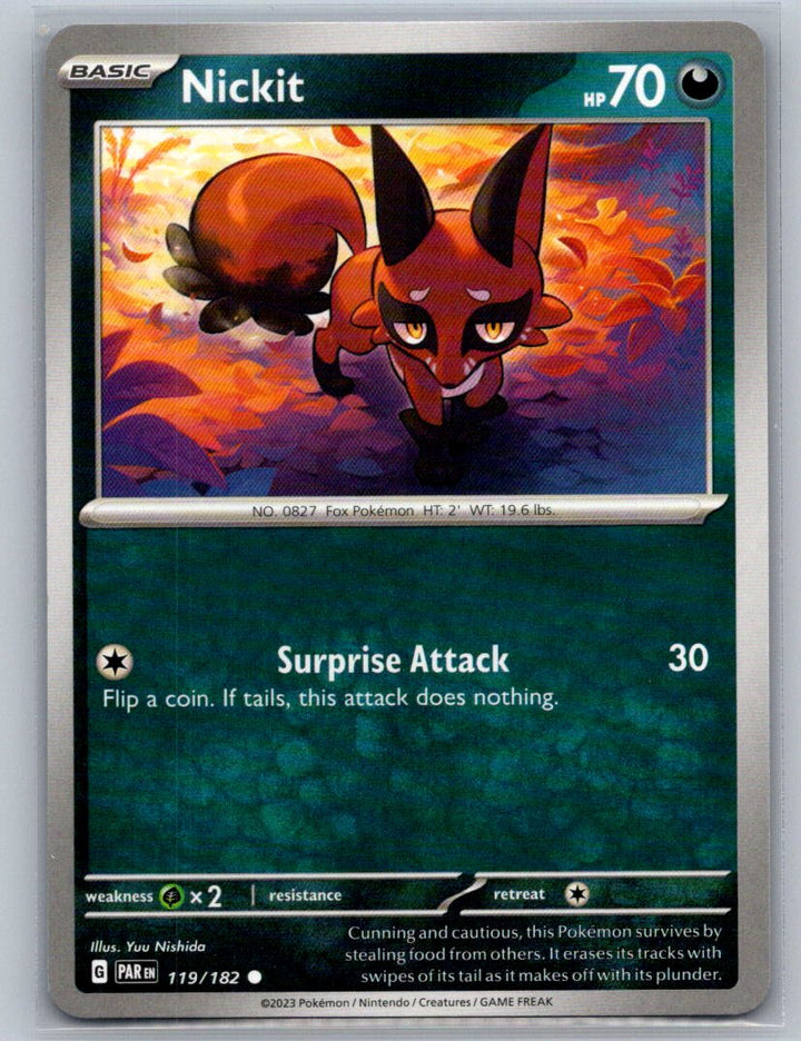 Nickit Common SV04: Paradox Rift 119/182 NM