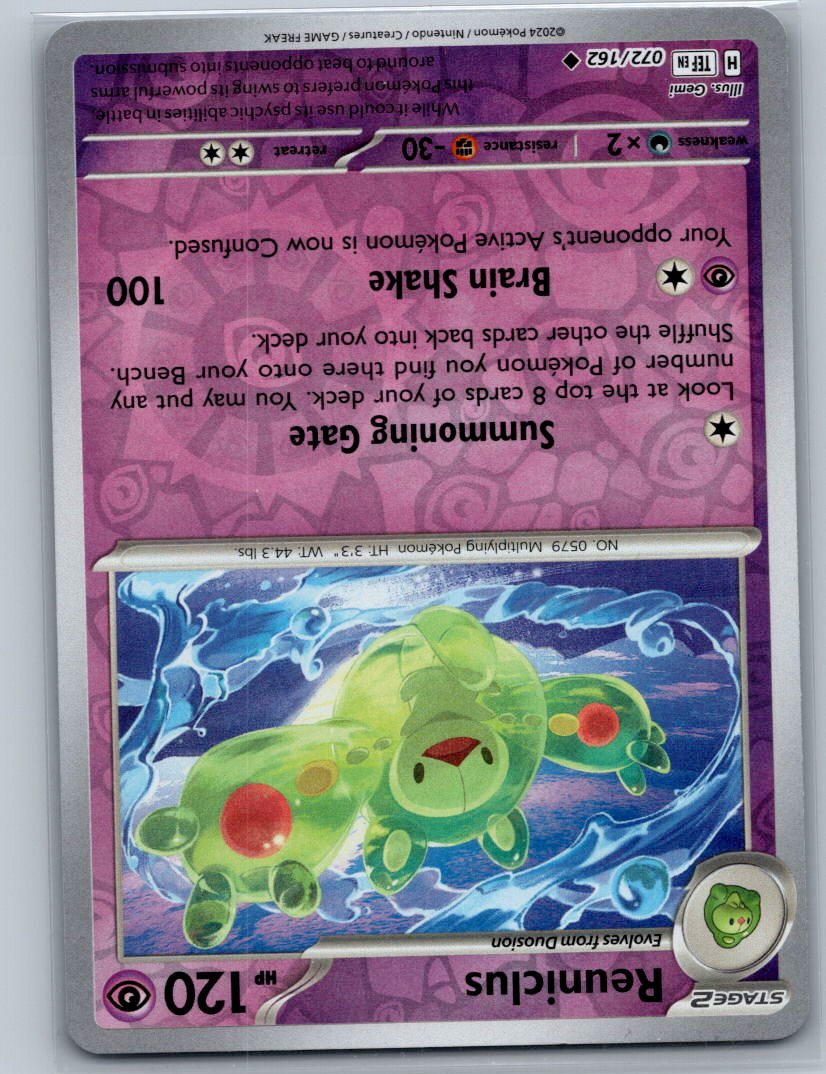 Reuniclus - Reverse Holo Uncommon SV05: Temporal Forces 072/162 NM