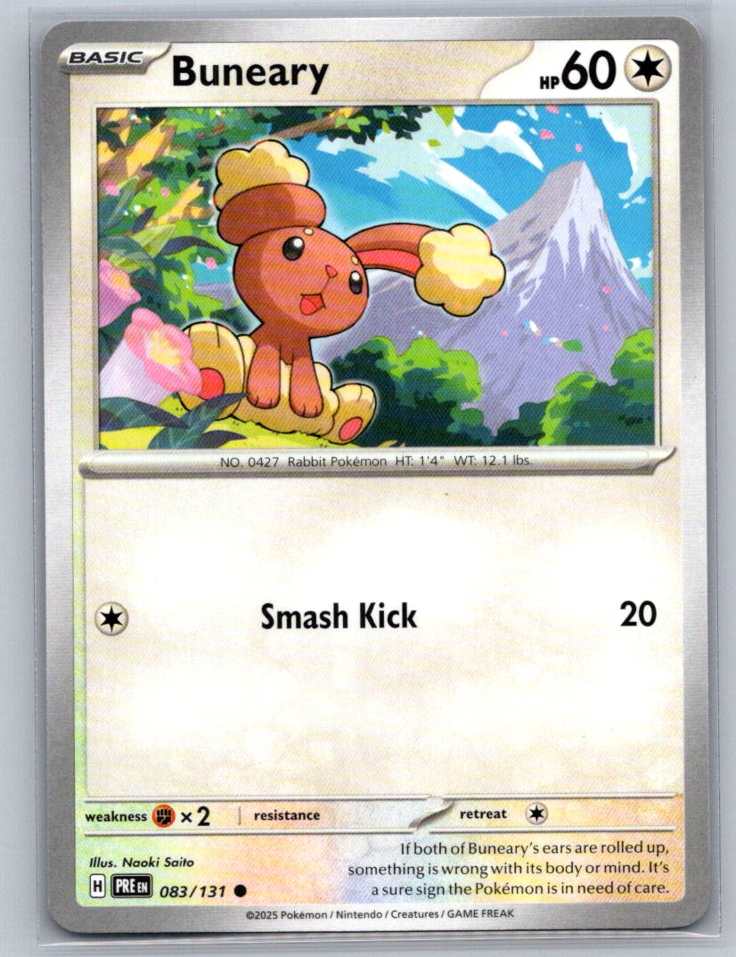 Buneary Common SV: Prismatic Evolutions 083/131 NM