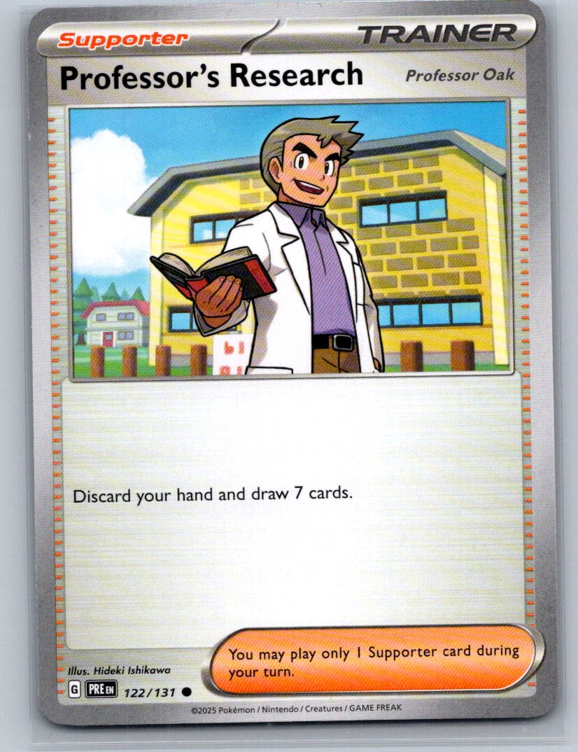 Professor's Research [Professor Oak] Common SV: Prismatic Evolutions 122/131 NM