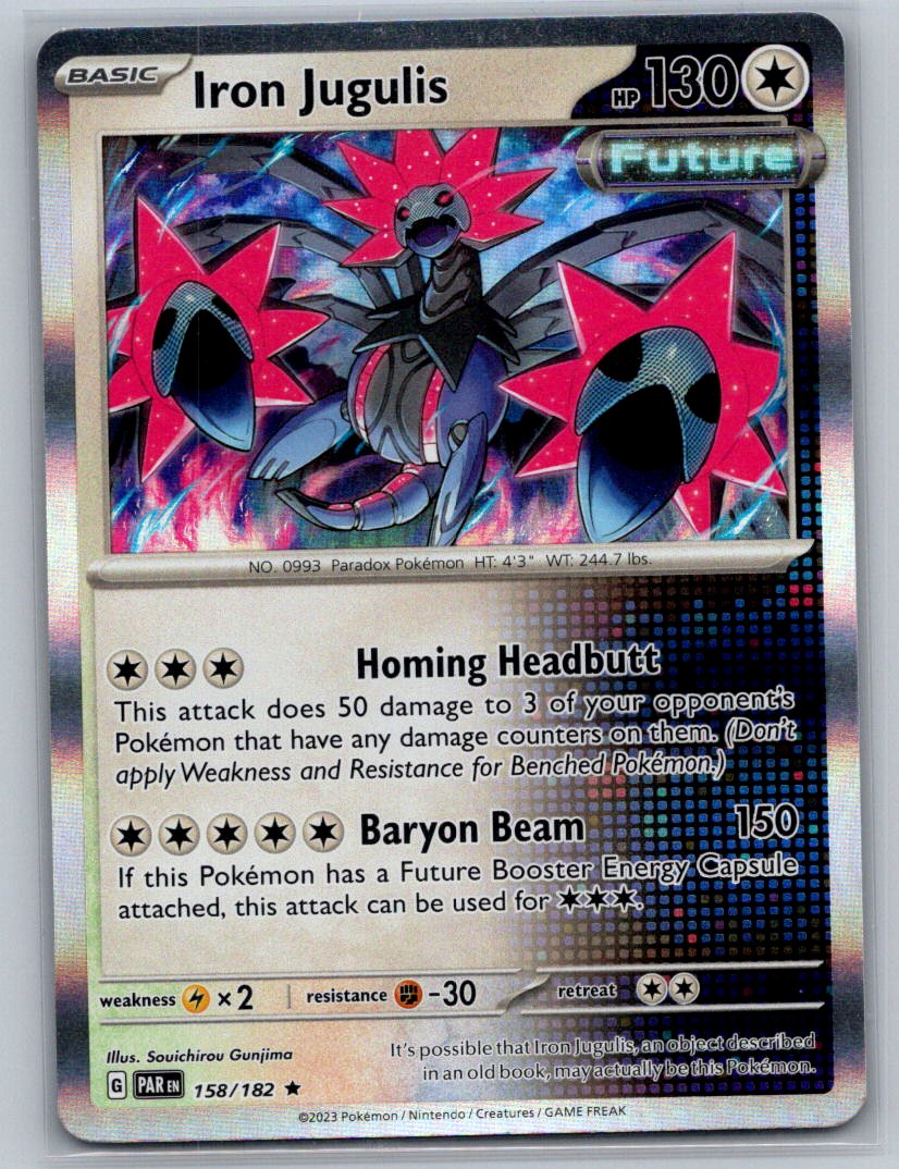 Iron Jugulis Holo Rare SV04: Paradox Rift 158/182 NM