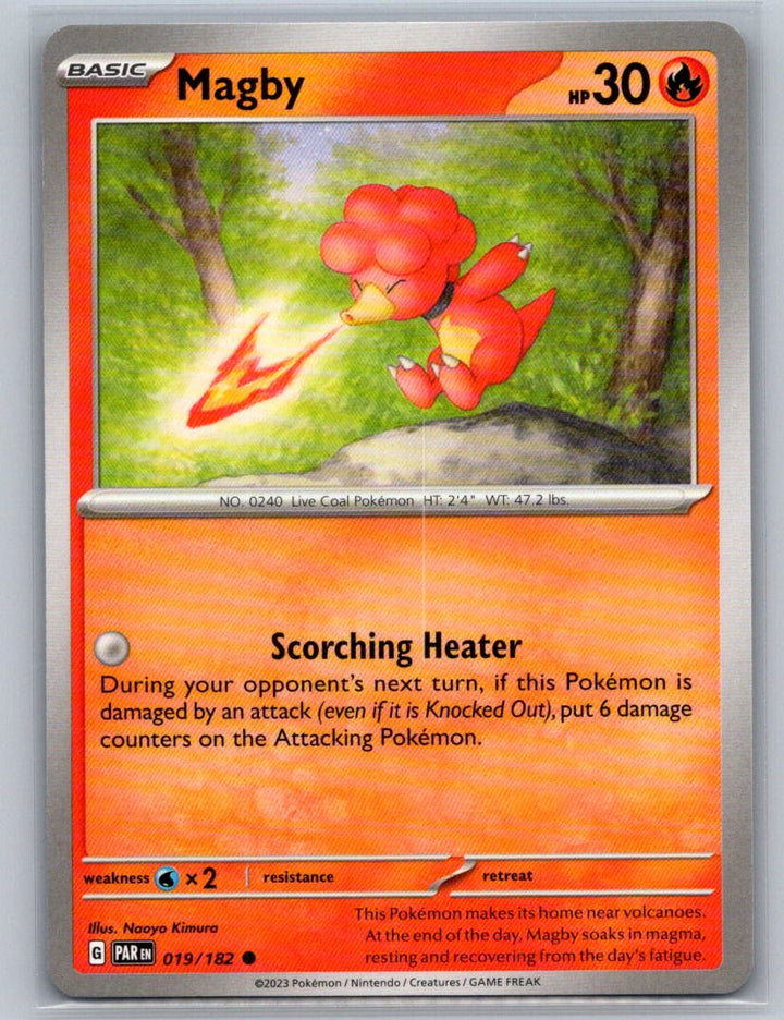 Magby Common SV04: Paradox Rift 019/182 NM