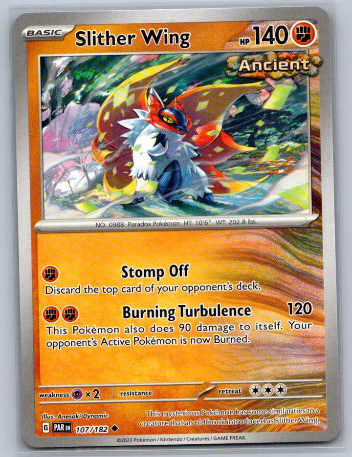 Slither Wing Reverse Holo Uncommon SV: Shrouded Fable 026/064 NM