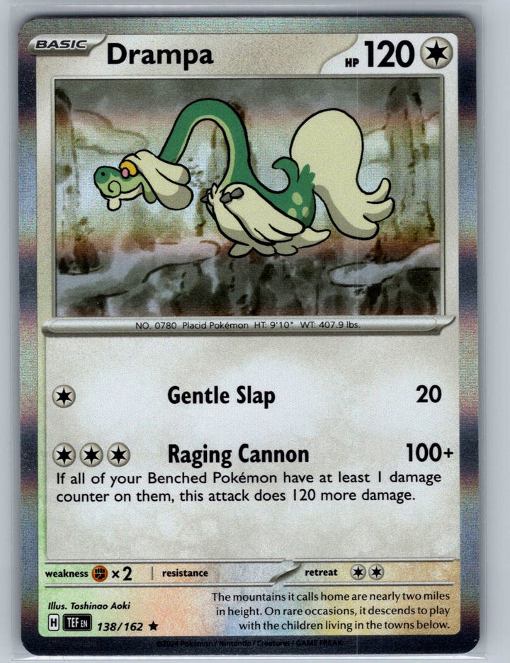 Drampa - Holo Rare SV05: Temporal Forces 138/162 NM