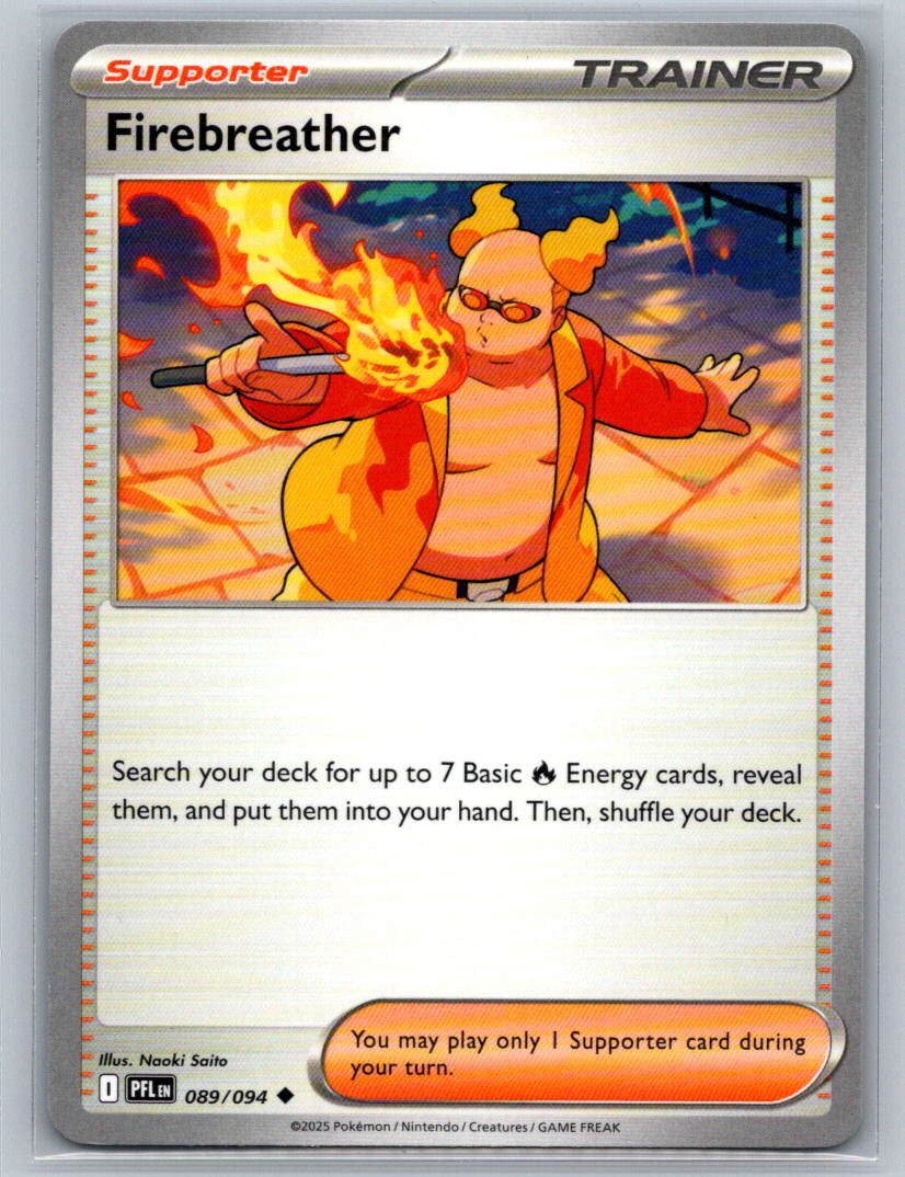 Firebreather Uncommon ME02: Phantasmal Flames 089/094 NM