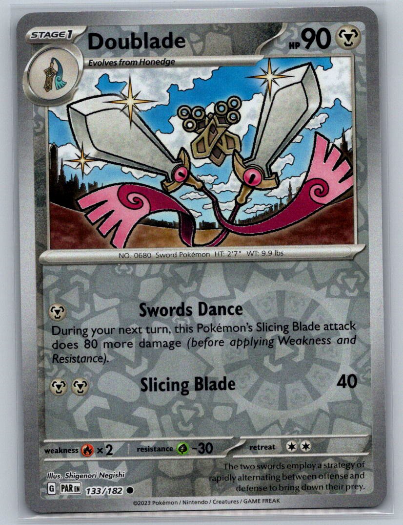 Doublade - Reverse Holo Common SV04: Paradox Rift 133/182 NM