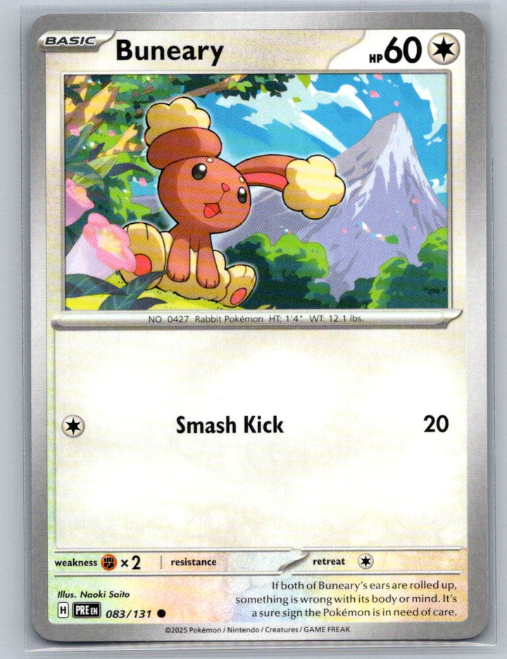 Buneary Common SV: Prismatic Evolutions 083/131 NM