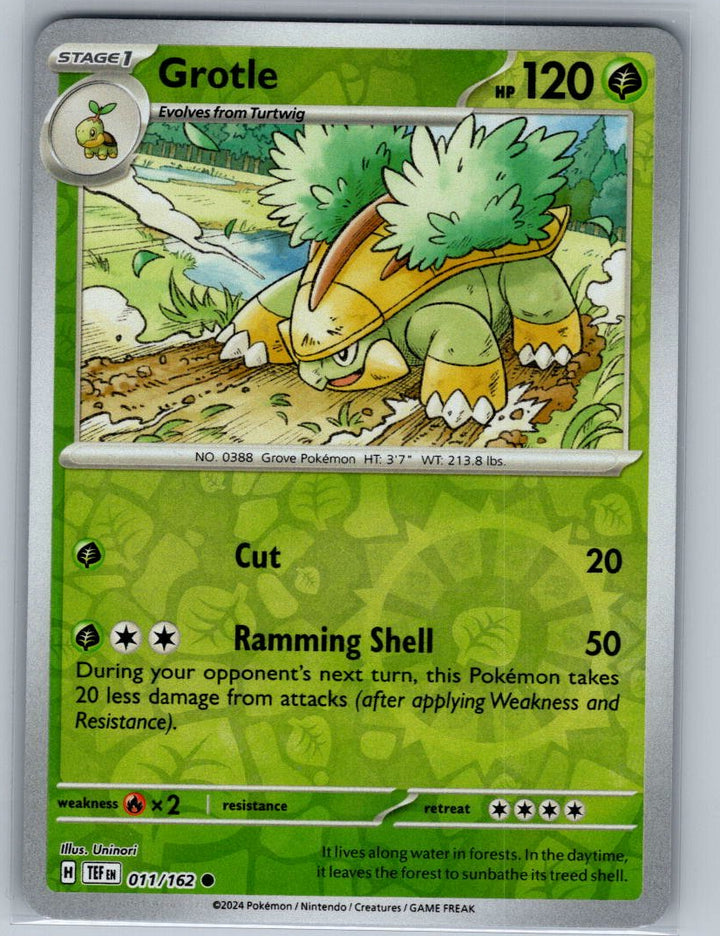 Grotle - Reverse Holo Common SV05: Temporal Forces 011/162 NM