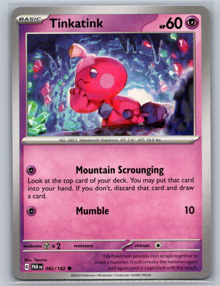 Tinkatink Common SV04: Paradox Rift 082/182 NM