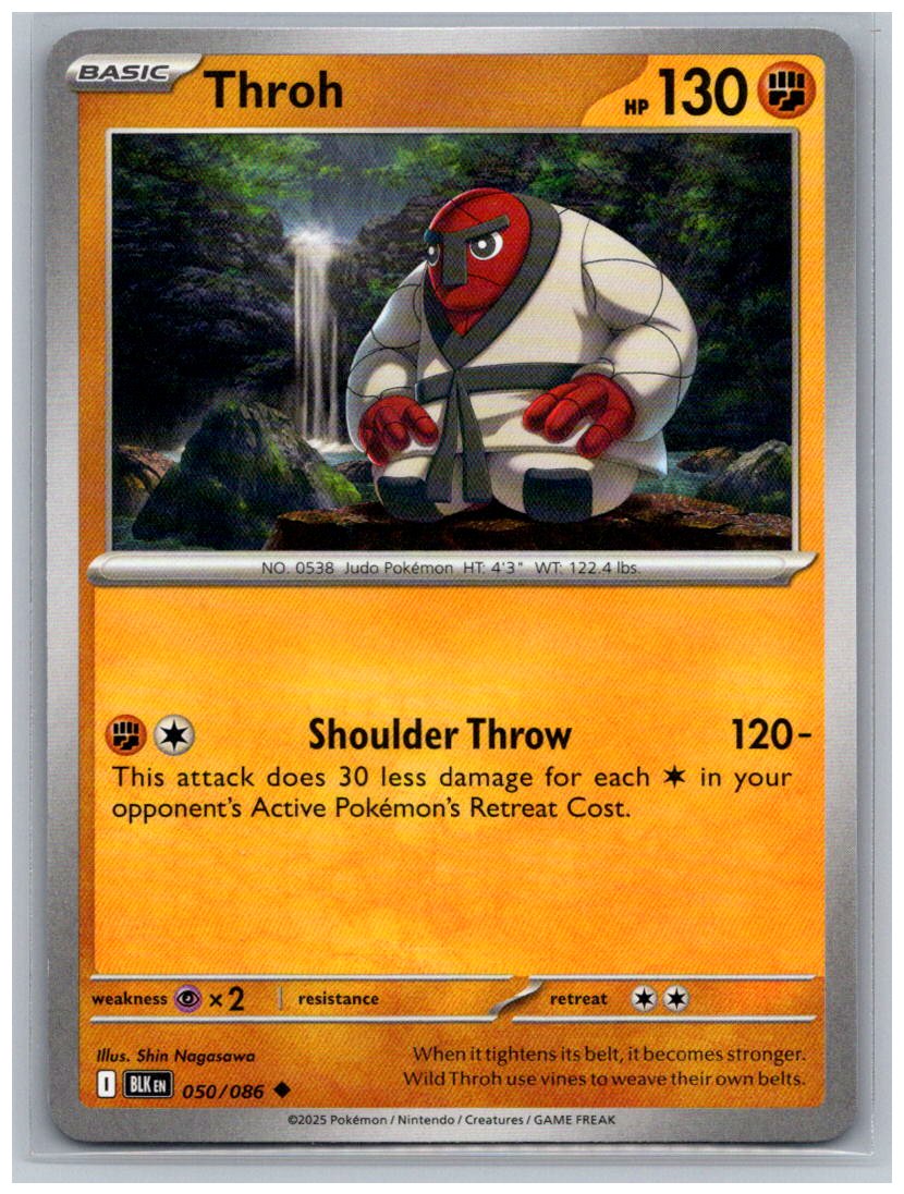 Throh Uncommon SV: Black Bolt 050/086 NM