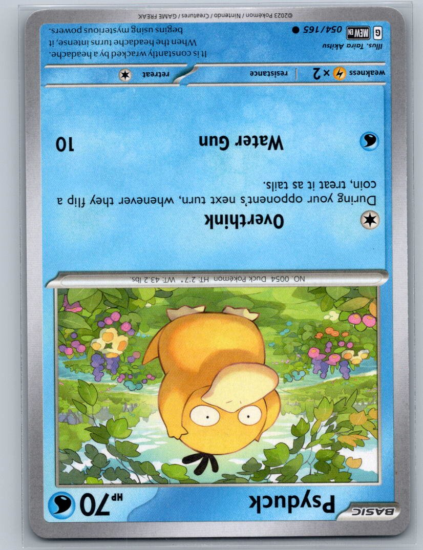 Psyduck Common SV: Scarlet & Violet 151 054/165 NM