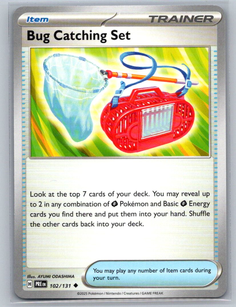 Bug Catching Set Uncommon SV: Prismatic Evolutions 102/131 NM