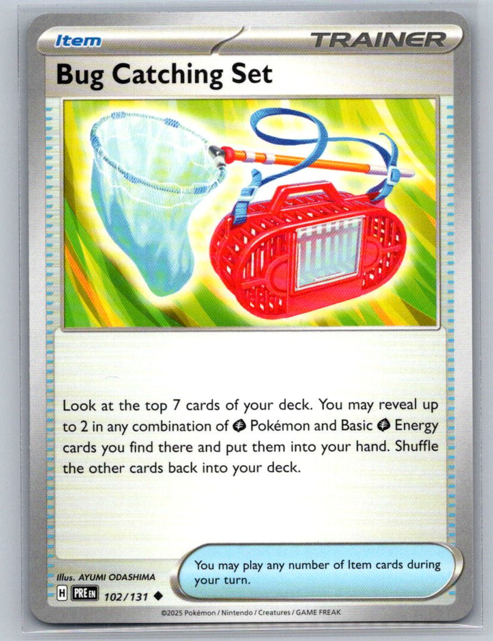 Bug Catching Set Uncommon SV: Prismatic Evolutions 102/131 NM
