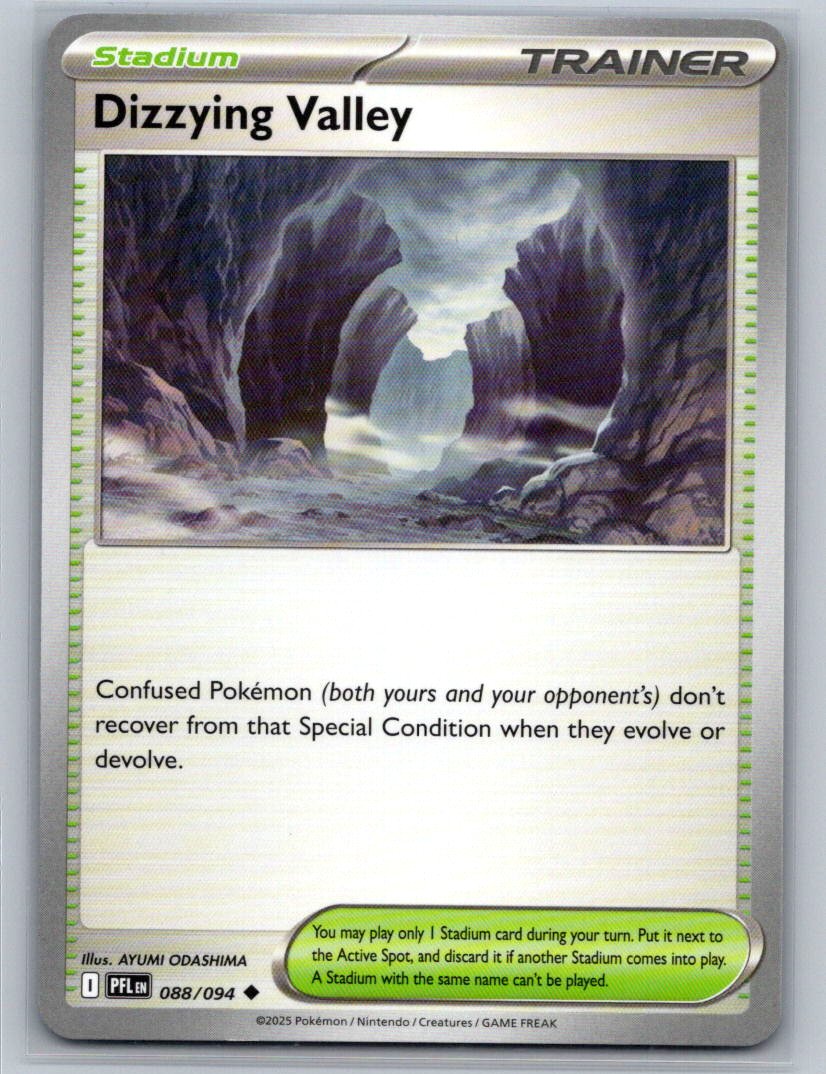 Dizzying Valley Uncommon ME02: Phantasmal Flames 088/094 NM