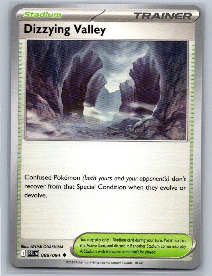Dizzying Valley Uncommon ME02: Phantasmal Flames 088/094 NM