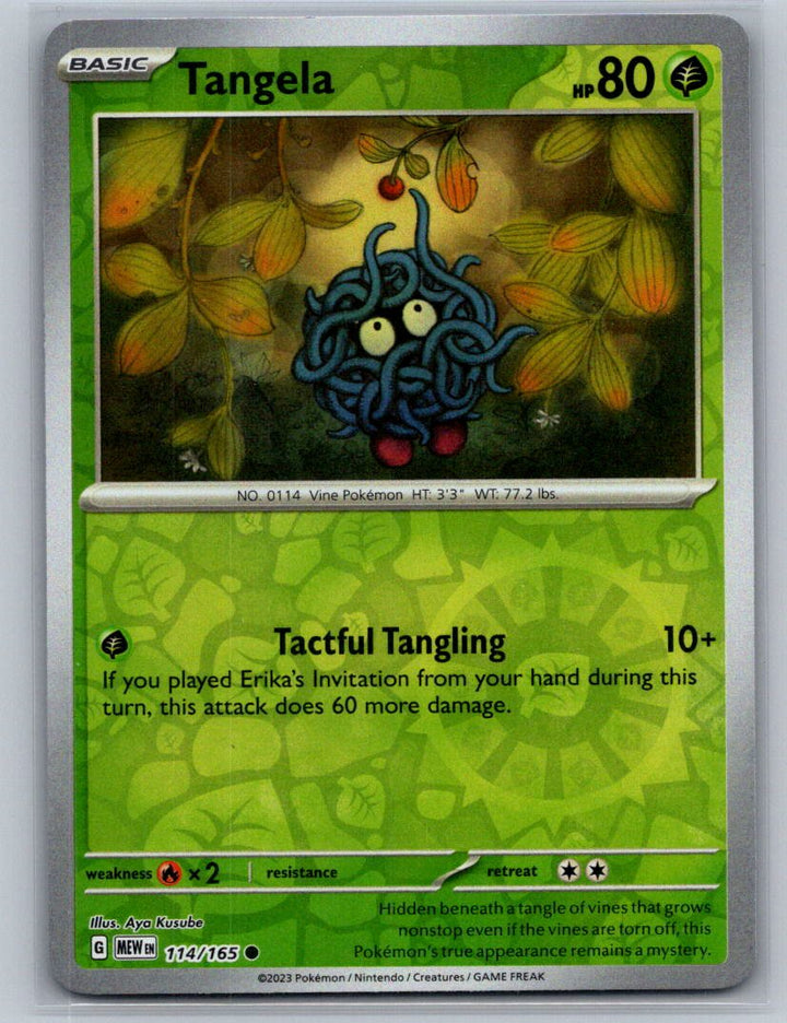 Tangela - Reverse Holo Common SV: Scarlet & Violet 151 114/165 NM