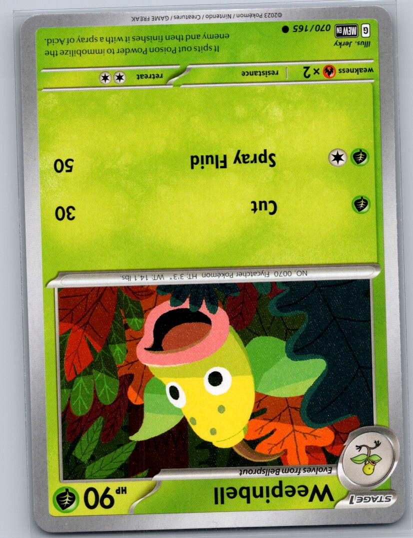 Weepinbell Common SV: Scarlet & Violet 151 070/165 NM